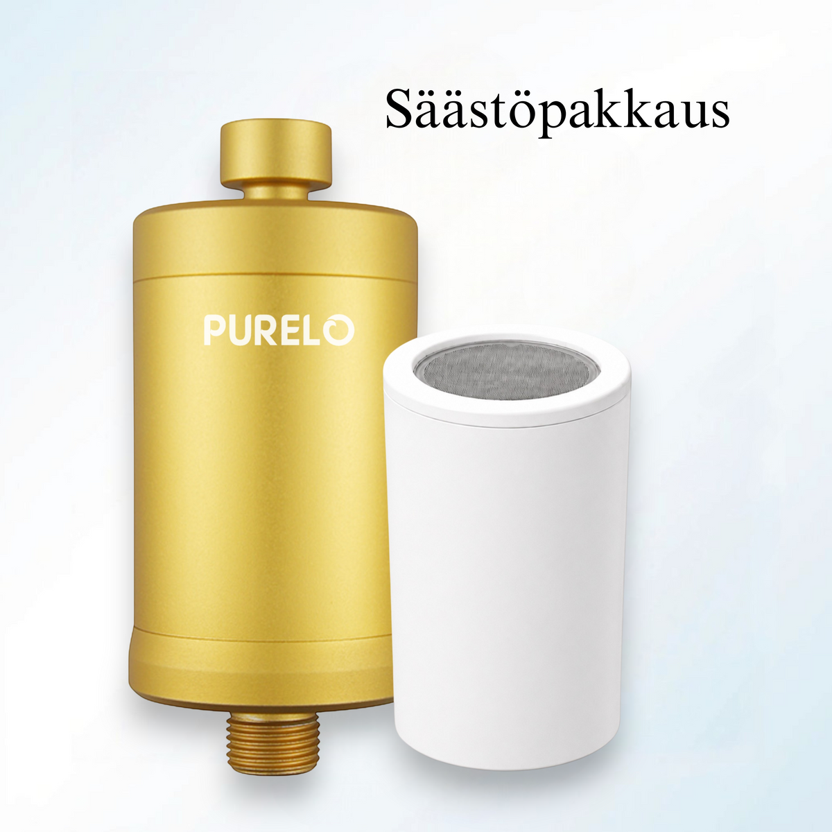 Suihkusuodatin + vaihtosuodatin